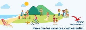 Les chèques vacances sot les bienvenus.