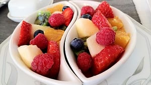 Salade de fruits à l'Escale Provençale