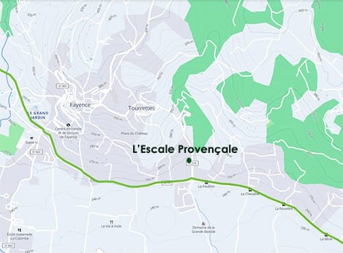 La méditerranée à vélo passe par l'Escale Provençale