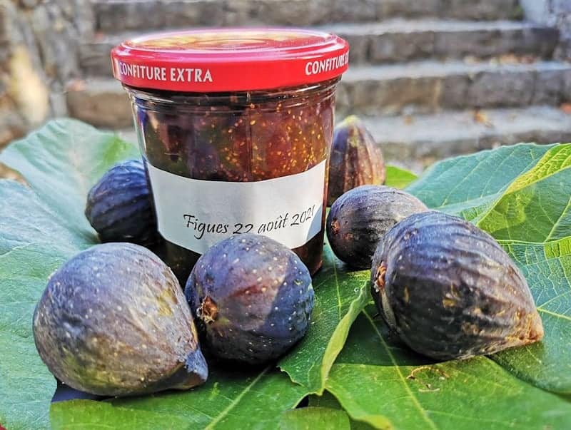 Confiture de figues faite maison